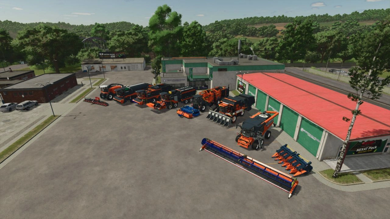 Комбайн Storm Harvesterpack для Farming Simulator 25