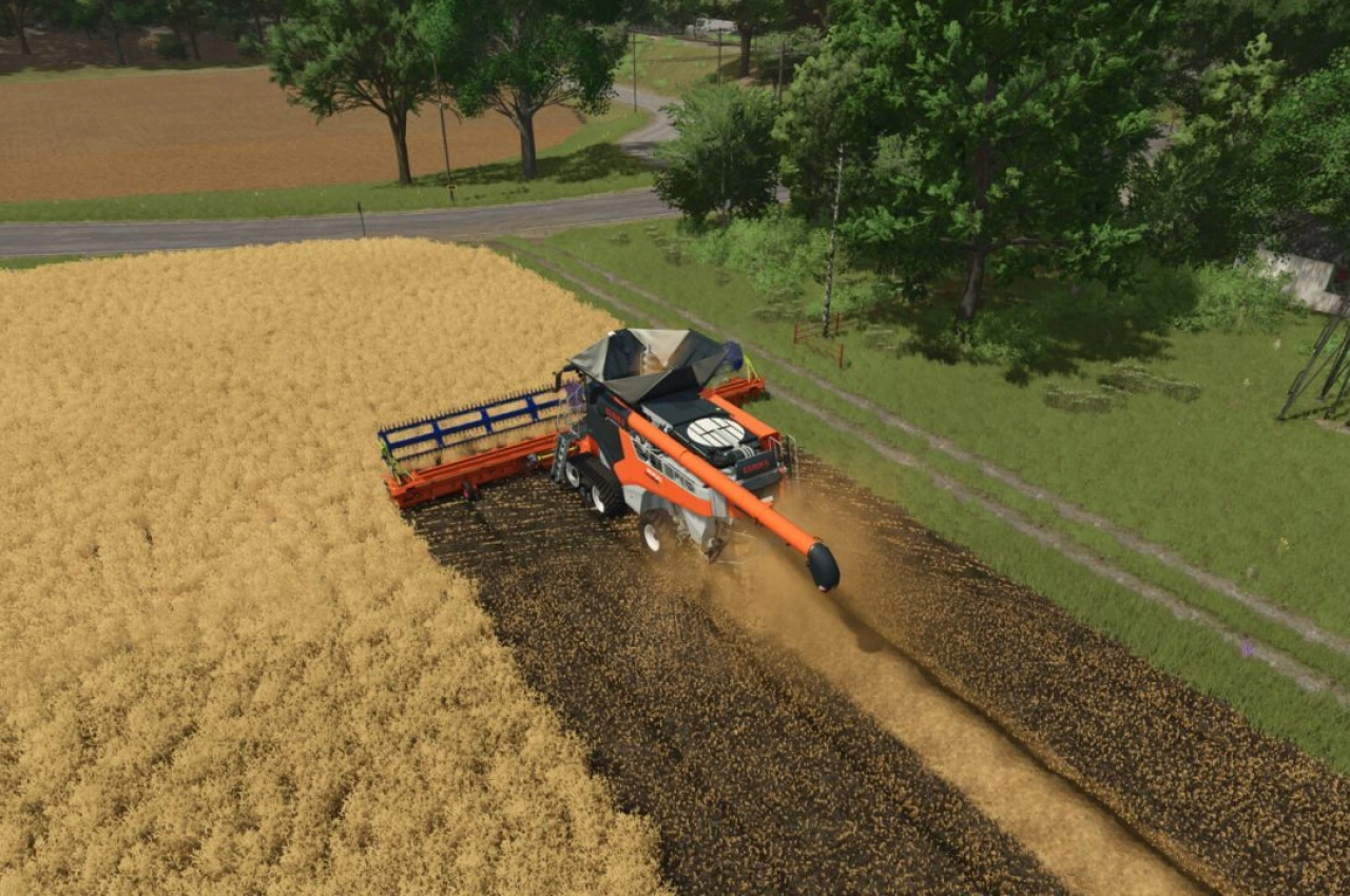 Комбайн Storm Harvesterpack для Farming Simulator 25