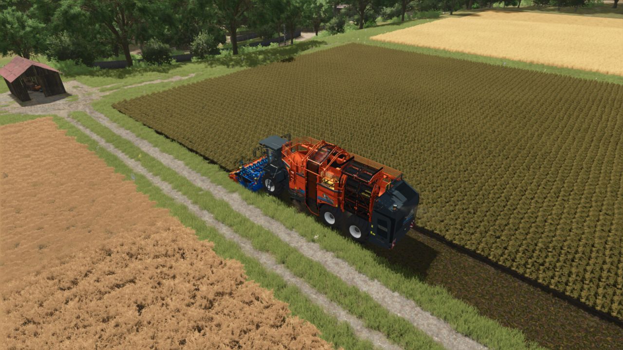 Комбайн Storm Harvesterpack для Farming Simulator 25