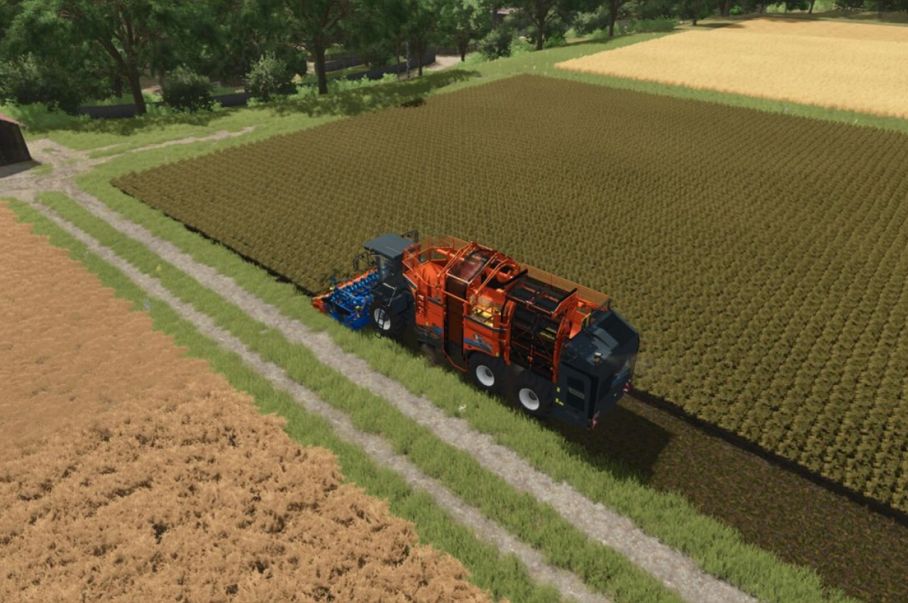 Комбайн Storm Harvesterpack для Farming Simulator 25