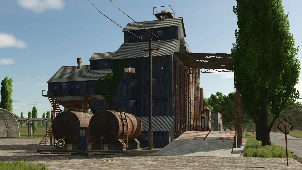 Пакет будівель Sosnovka для Farming Simulator 25