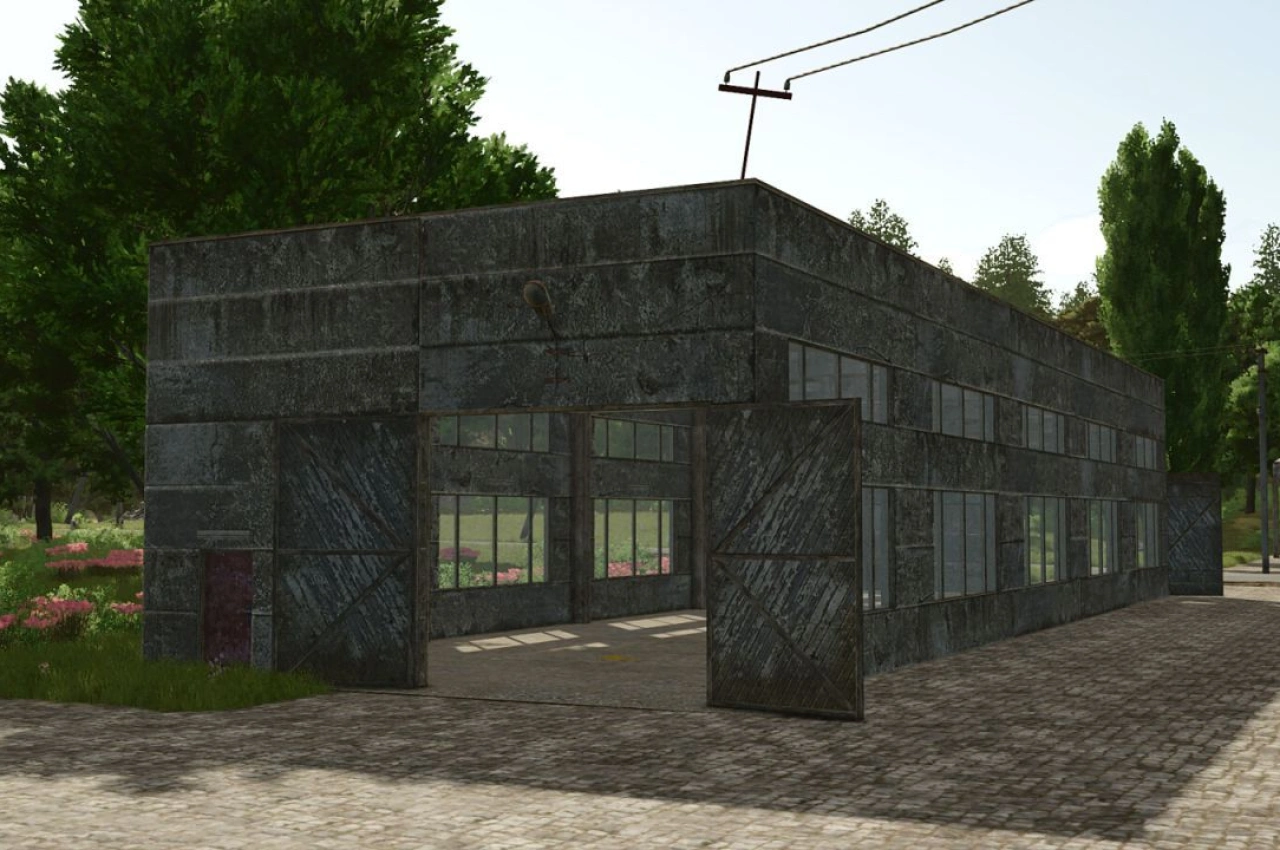 Пакет будівель Sosnovka для Farming Simulator 25