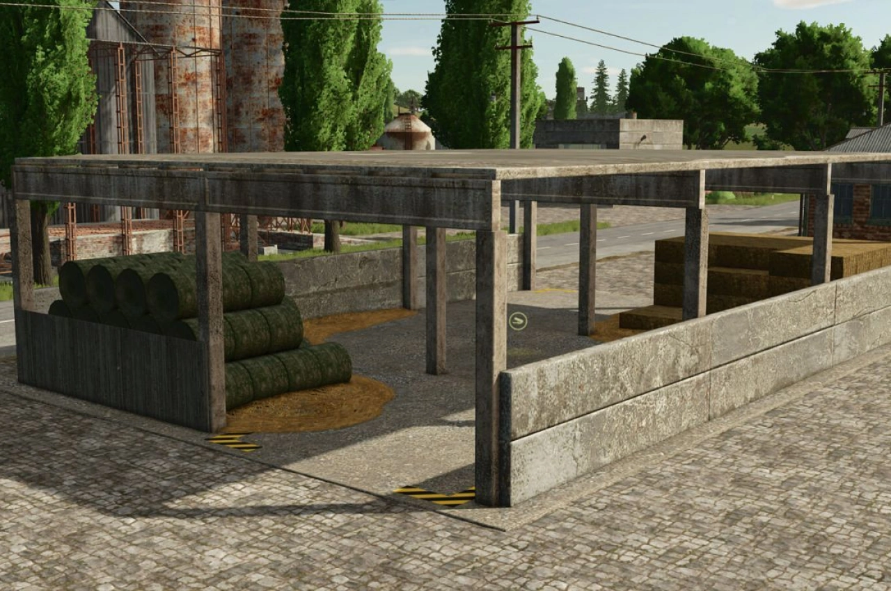 Пакет будівель Sosnovka для Farming Simulator 25