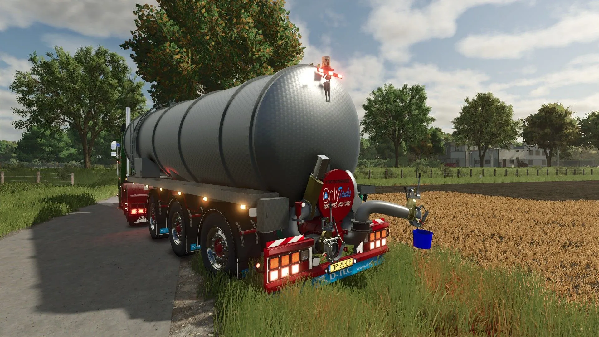 Мод D-TEC Tank Trailer для Farming Simulator 25
