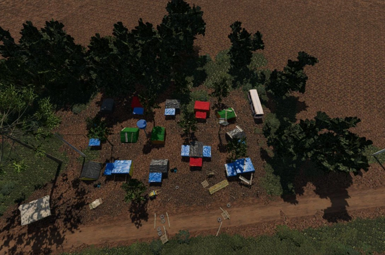 Карта AGRO NORTE для Farming Simulator 22