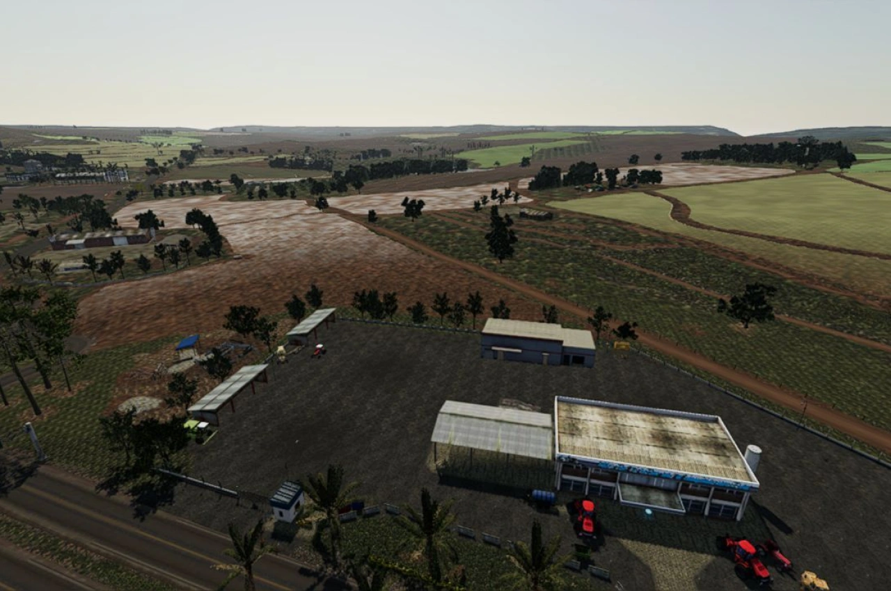 Карта AGRO NORTE для Farming Simulator 22