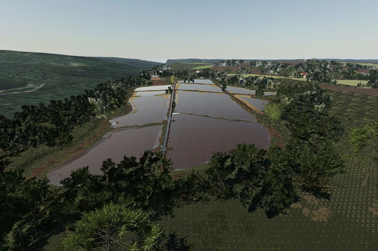 Карта AGRO NORTE для Farming Simulator 22