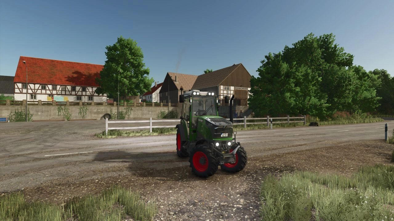 Трактор Fendt 200 V Vario для Farming Simulator 25