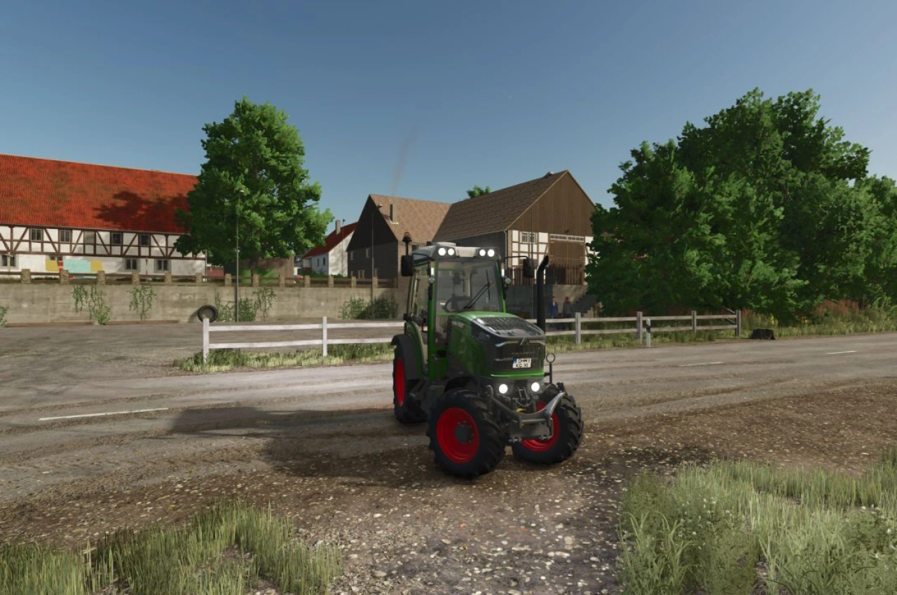 Трактор Fendt 200 V Vario для Farming Simulator 25