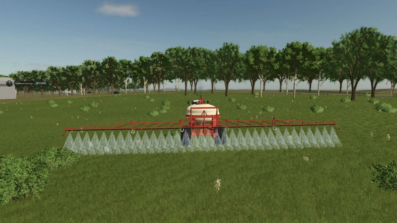 Розкидач добрив PZHU-9 для Farming Simulator 25