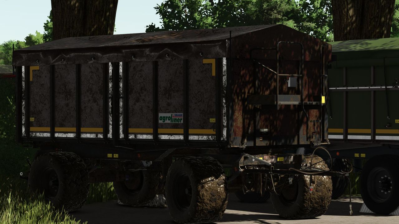 Причіп Kröger Agroliner HKD 302 для Farming Simulator 25