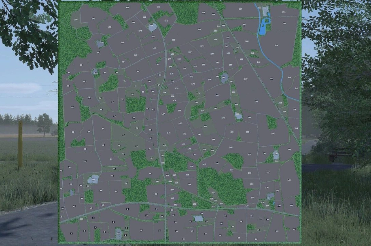 Карта District Of Drensteinfurt для Farming Simulator 25