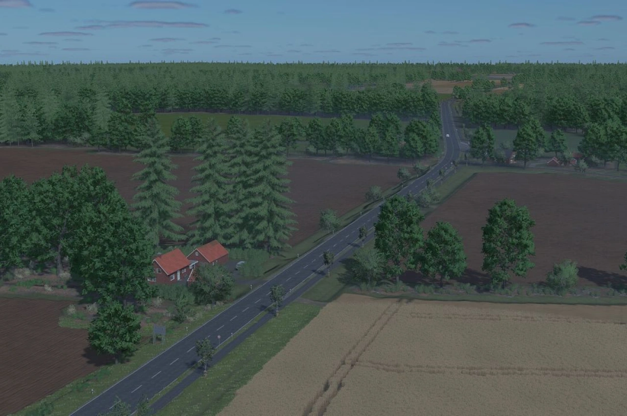 Карта District Of Drensteinfurt для Farming Simulator 25