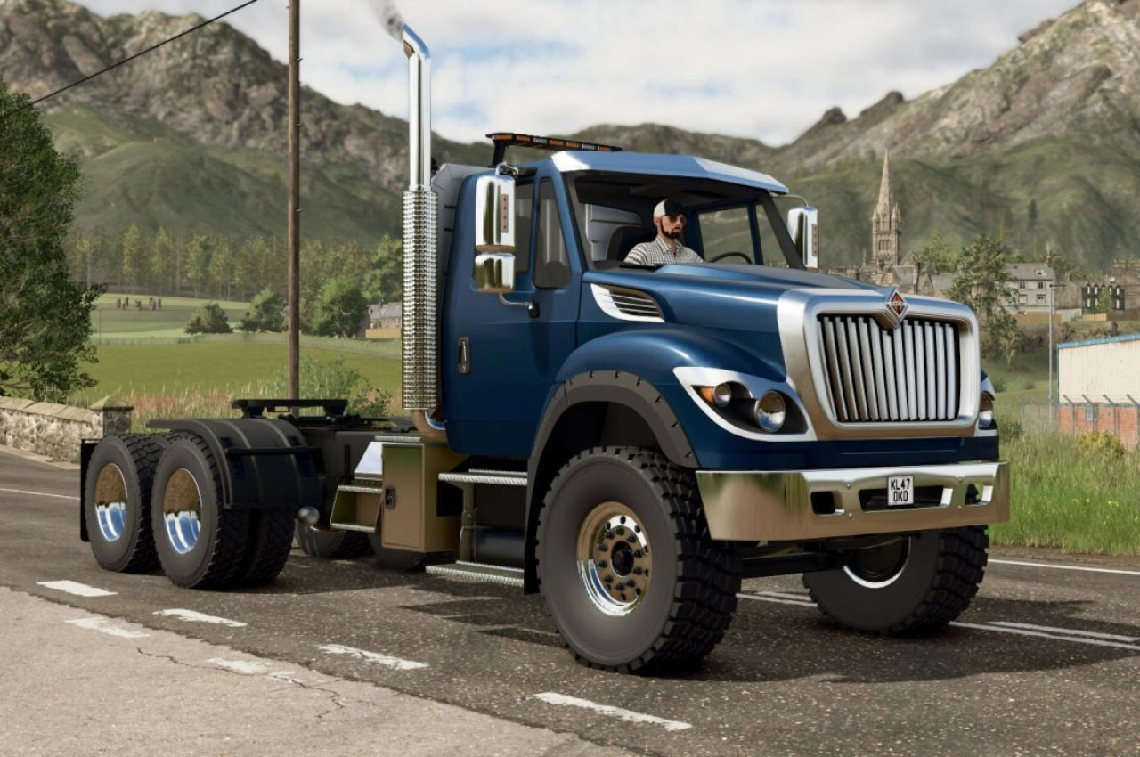 Вантажівка International Workstar для Farming Simulator 25