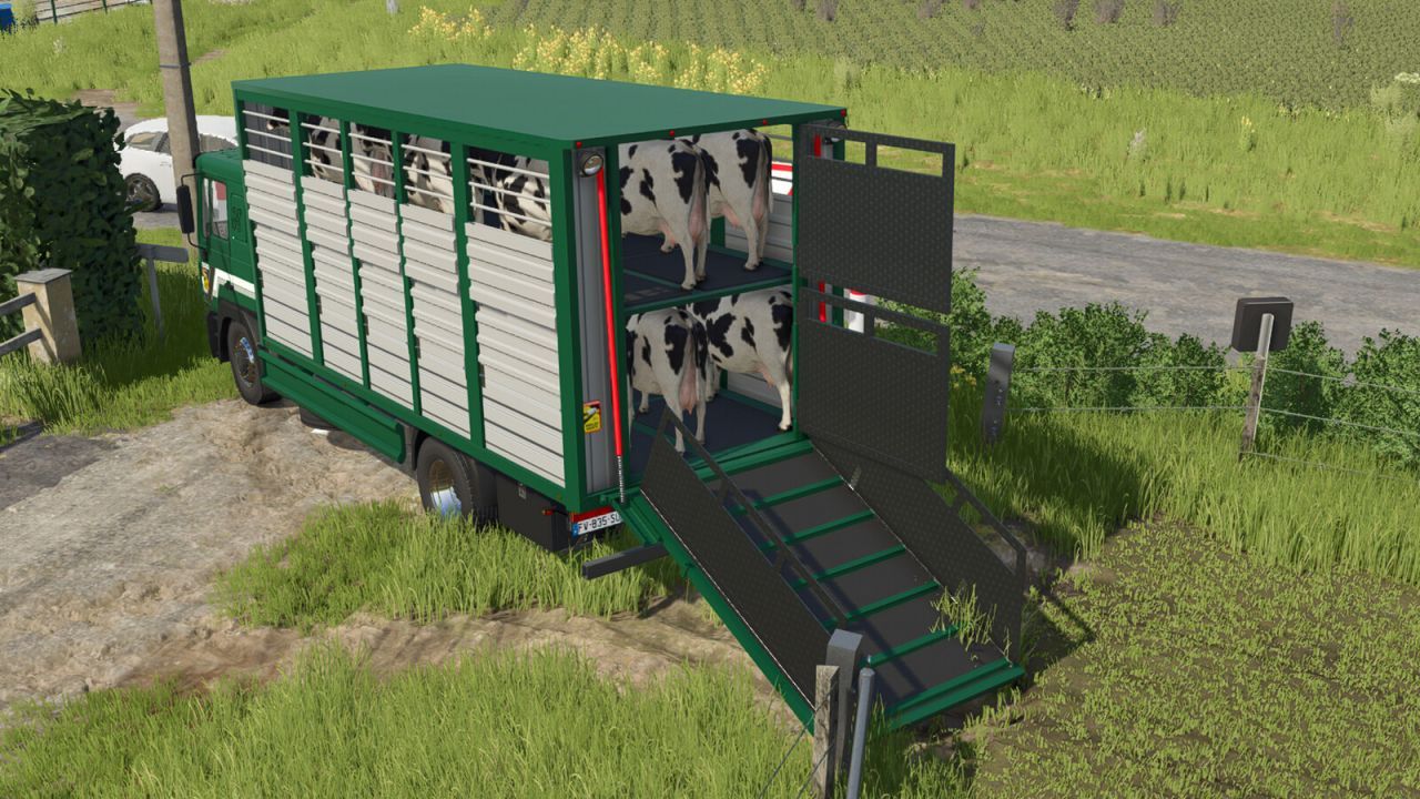 Tiertransporter MAN 19.403 für Farming Simulator 25