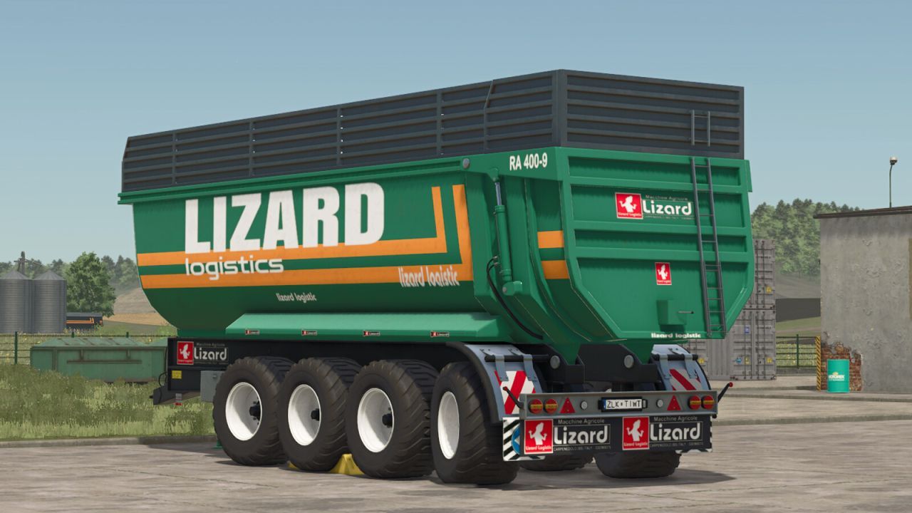 Причіп Lizard RA 400-9 для Farming Simulator 25