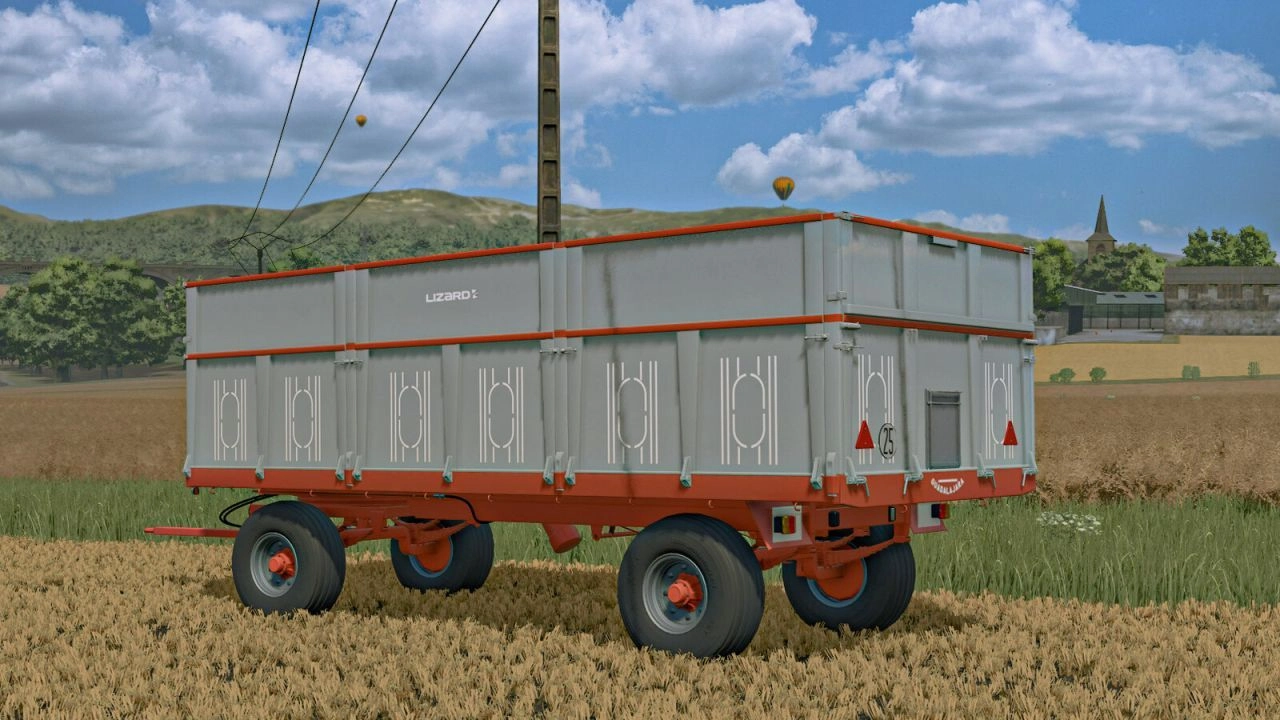 Причіп Lizard Q13 для Farming Simulator 25