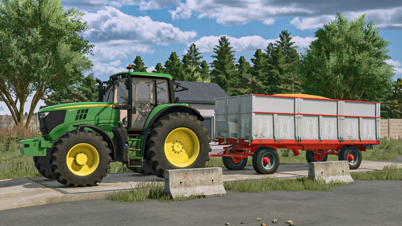 Причіп Lizard Q13 для Farming Simulator 25