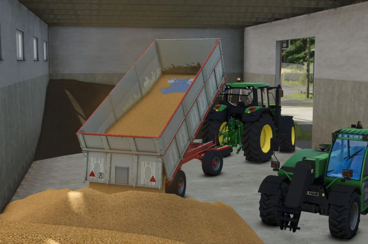 Причіп Lizard Q13 для Farming Simulator 25