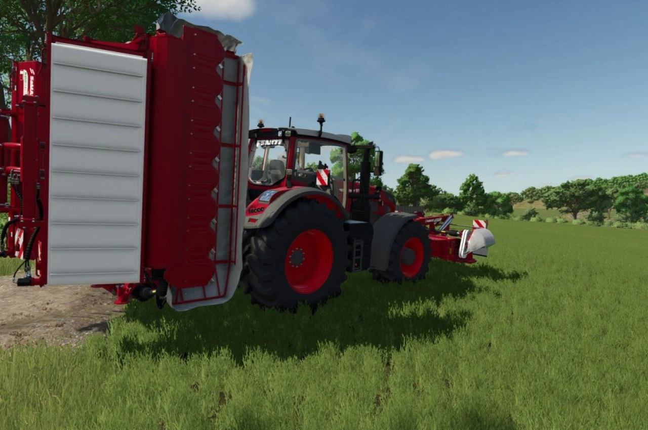 Косарка SaMASZ KDD 941/942_KDF 341 для Farming Simulator 25