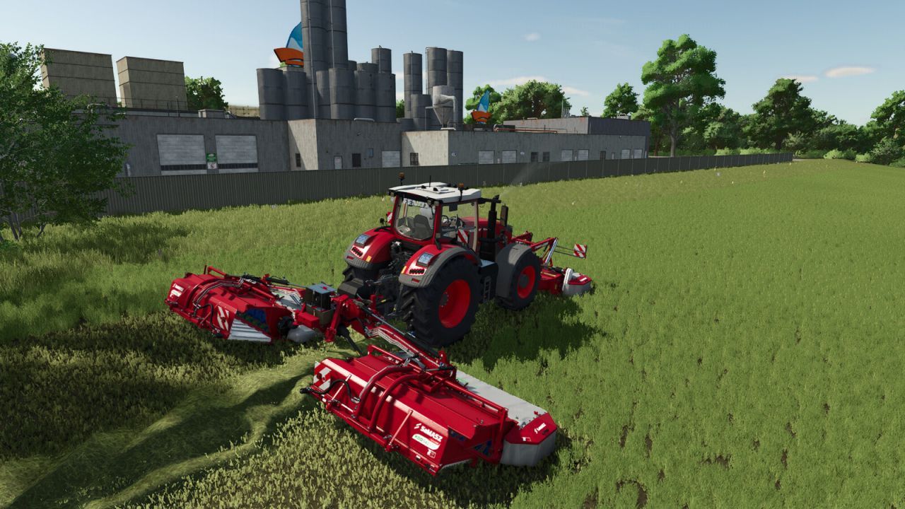 Косарка SaMASZ KDD 941/942_KDF 341 для Farming Simulator 25