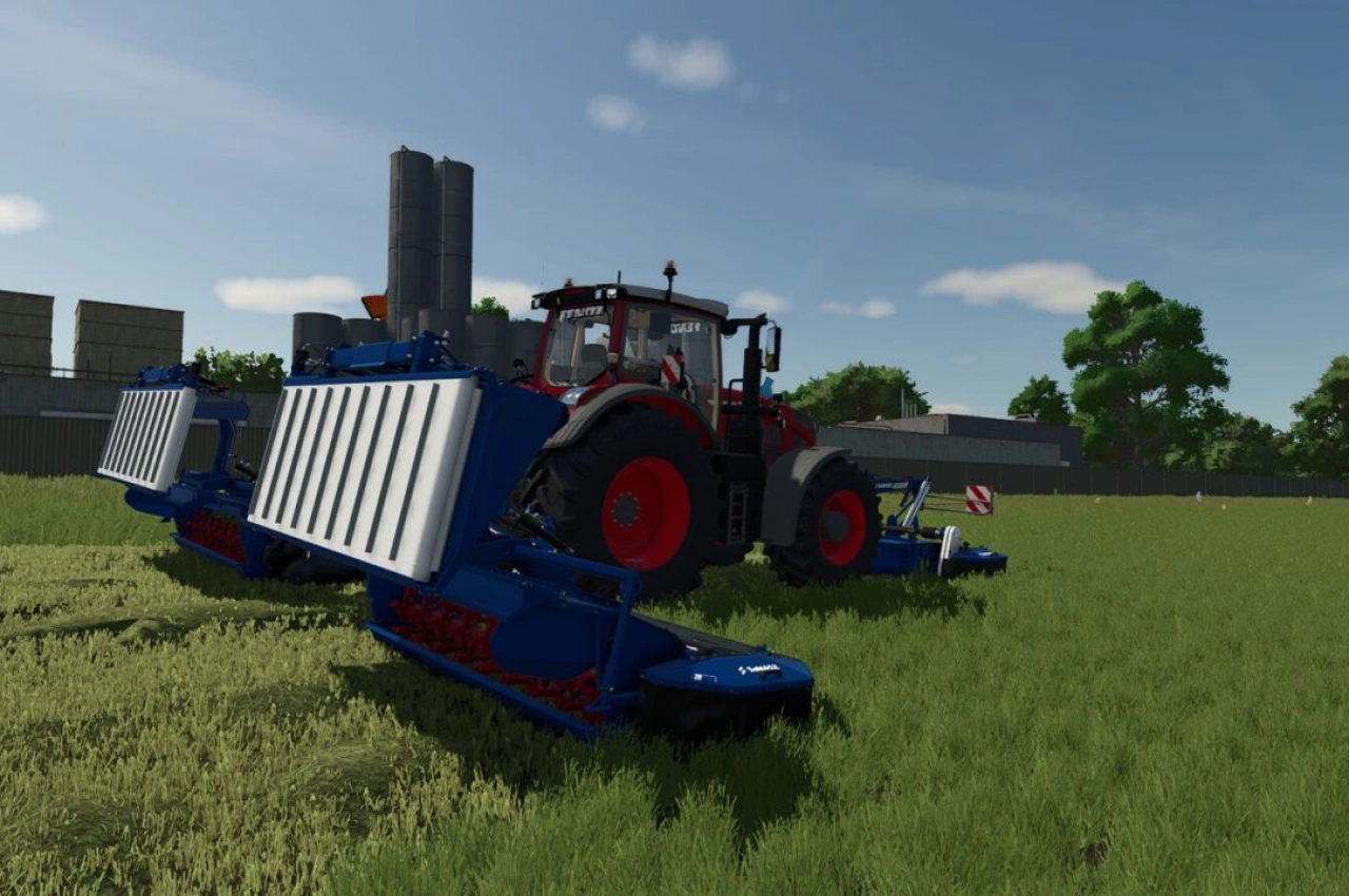 Косарка SaMASZ KDD 941/942_KDF 341 для Farming Simulator 25