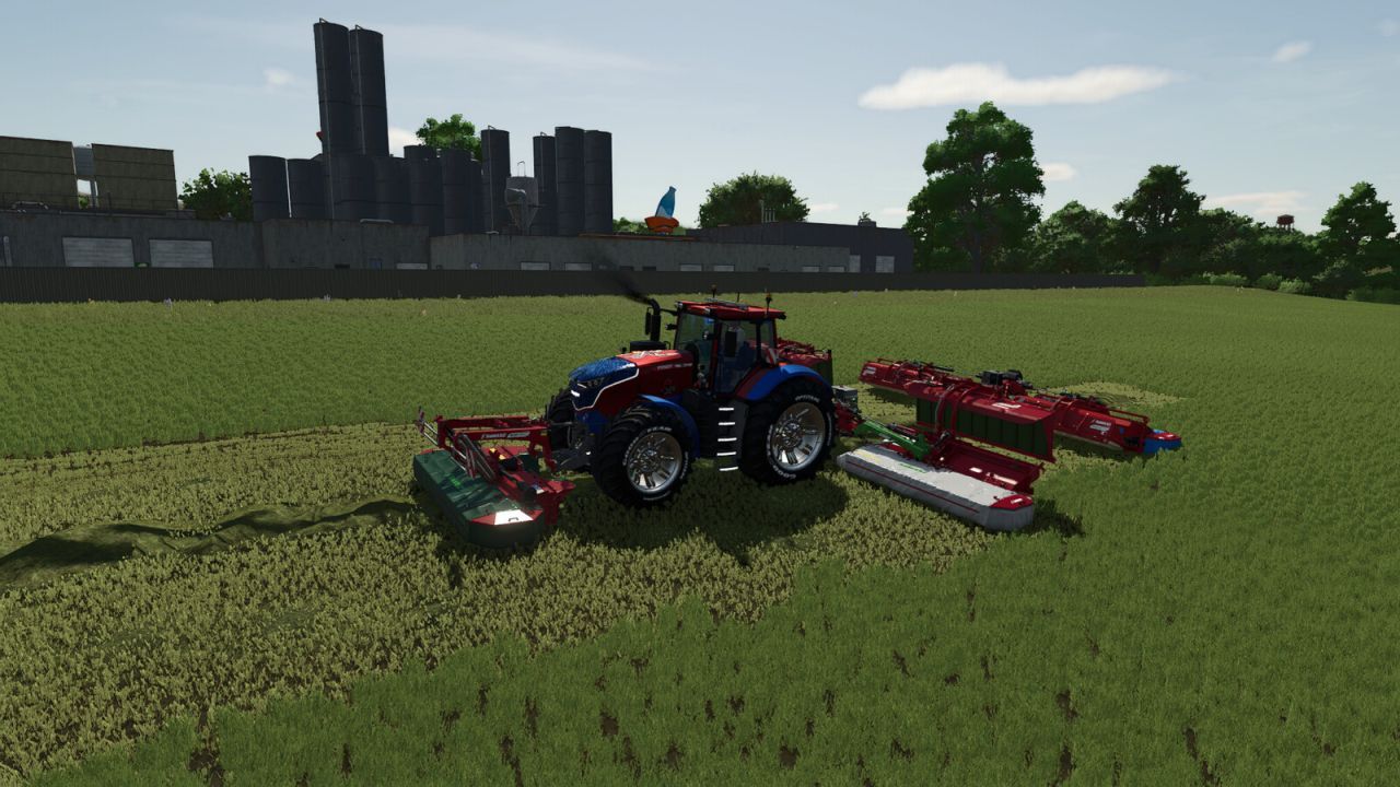 Косарка SaMASZ KDD 941/942_KDF 341 для Farming Simulator 25