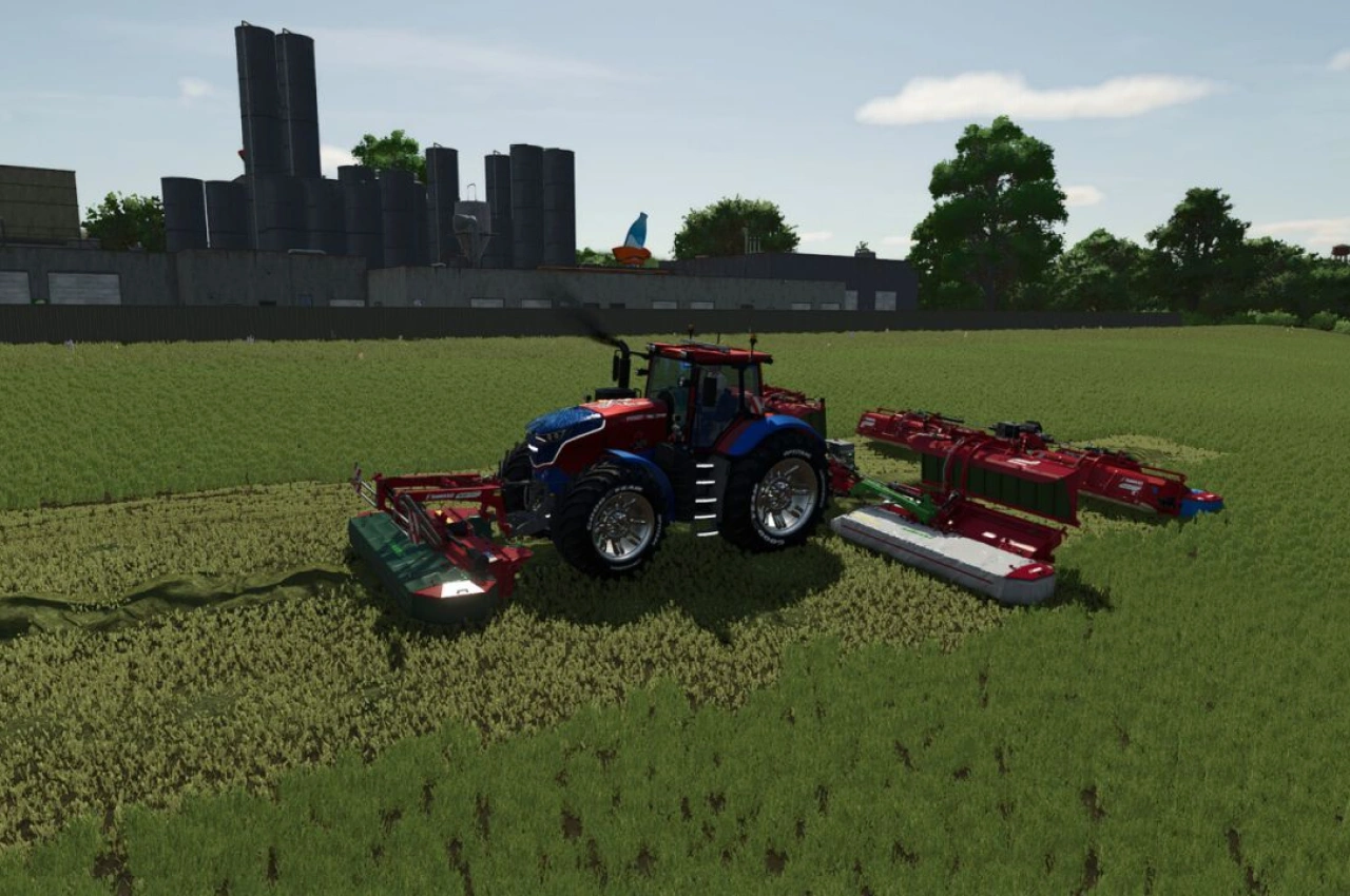 Косарка SaMASZ KDD 941/942_KDF 341 для Farming Simulator 25