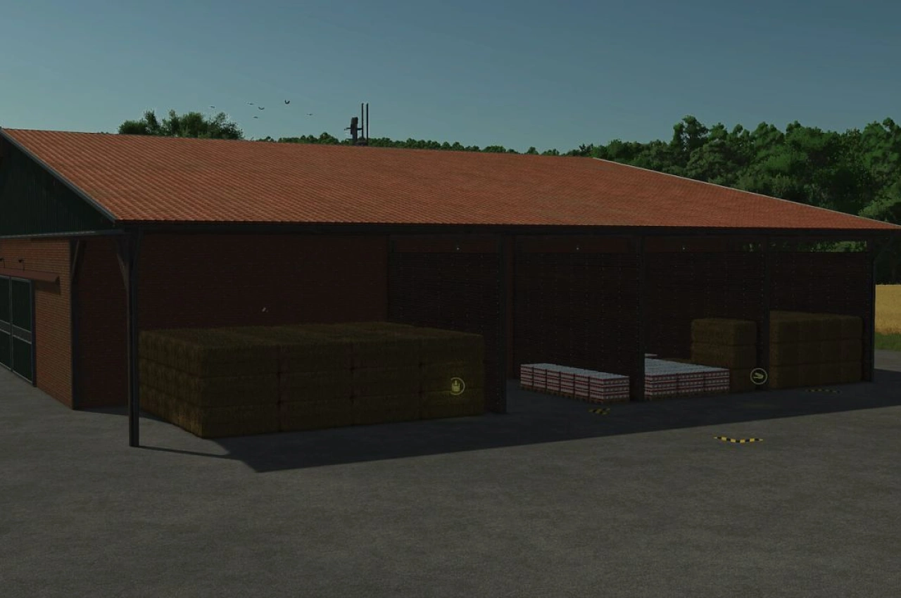 Складське приміщення German для Farming Simulator 25