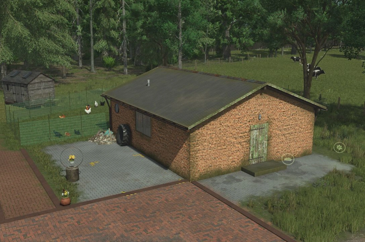 Старий курятник для Farming Simulator 25