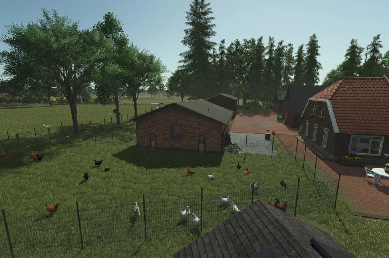 Старий курятник для Farming Simulator 25