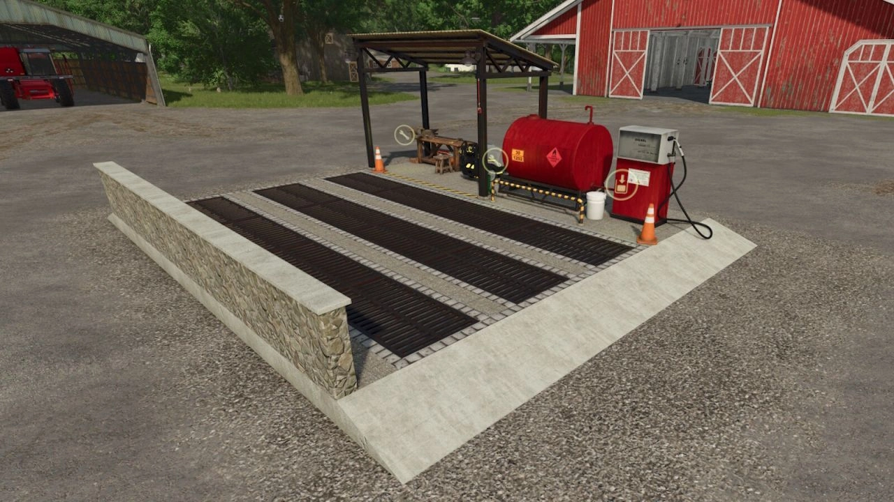 Станція технічного обслуговування для Farming Simulator 25