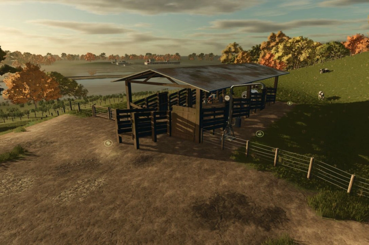 Корівник бразильський з навантажувачем для Farming Simulator 25