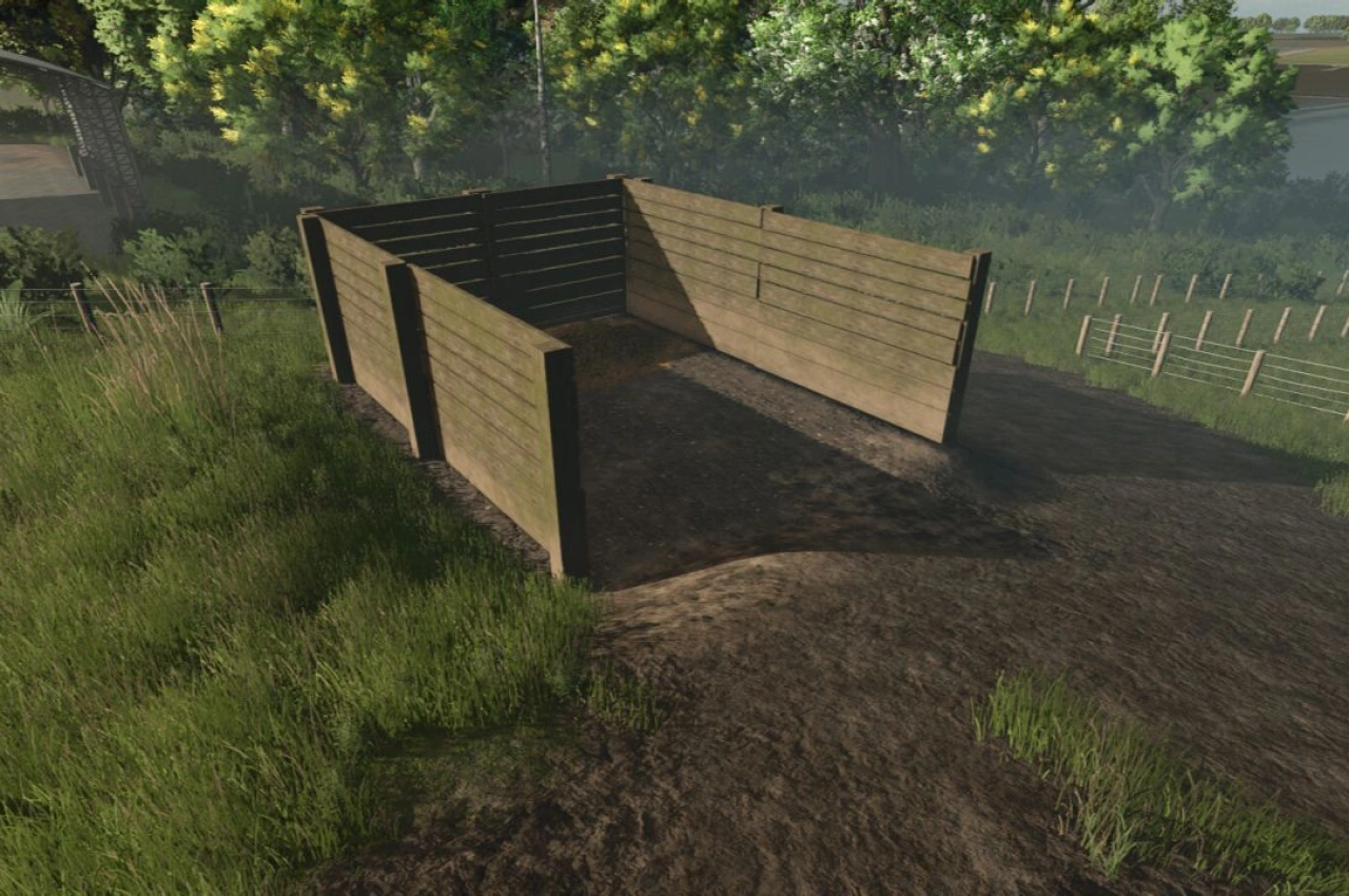 Корівник бразильський з навантажувачем для Farming Simulator 25