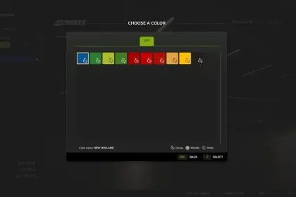 Мод на зерновий перевантажувальний причіп Brent Avalanche 2596 для Farming Simulator 25 — 4