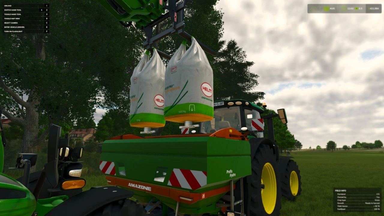 Модуль ручного розвантаження Big Bag для Farming Simulator 25