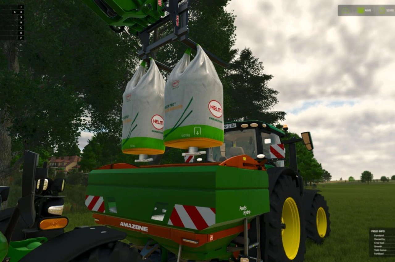 Модуль ручного розвантаження Big Bag для Farming Simulator 25