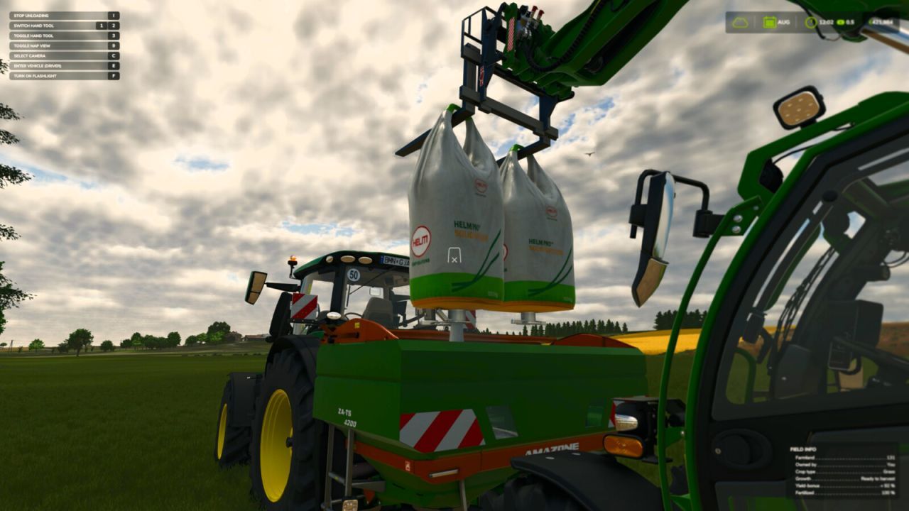 Модуль ручного розвантаження Big Bag для Farming Simulator 25