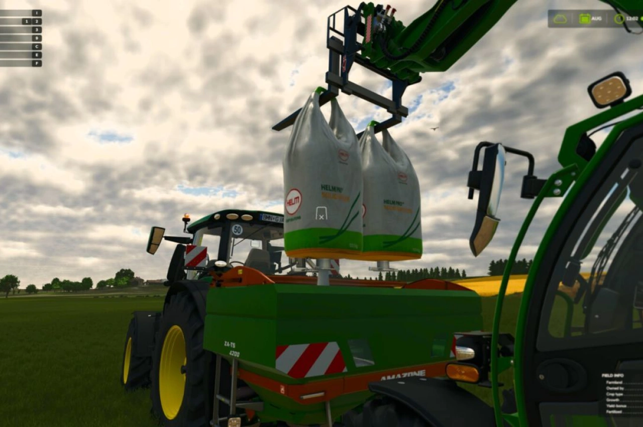 Модуль ручного розвантаження Big Bag для Farming Simulator 25