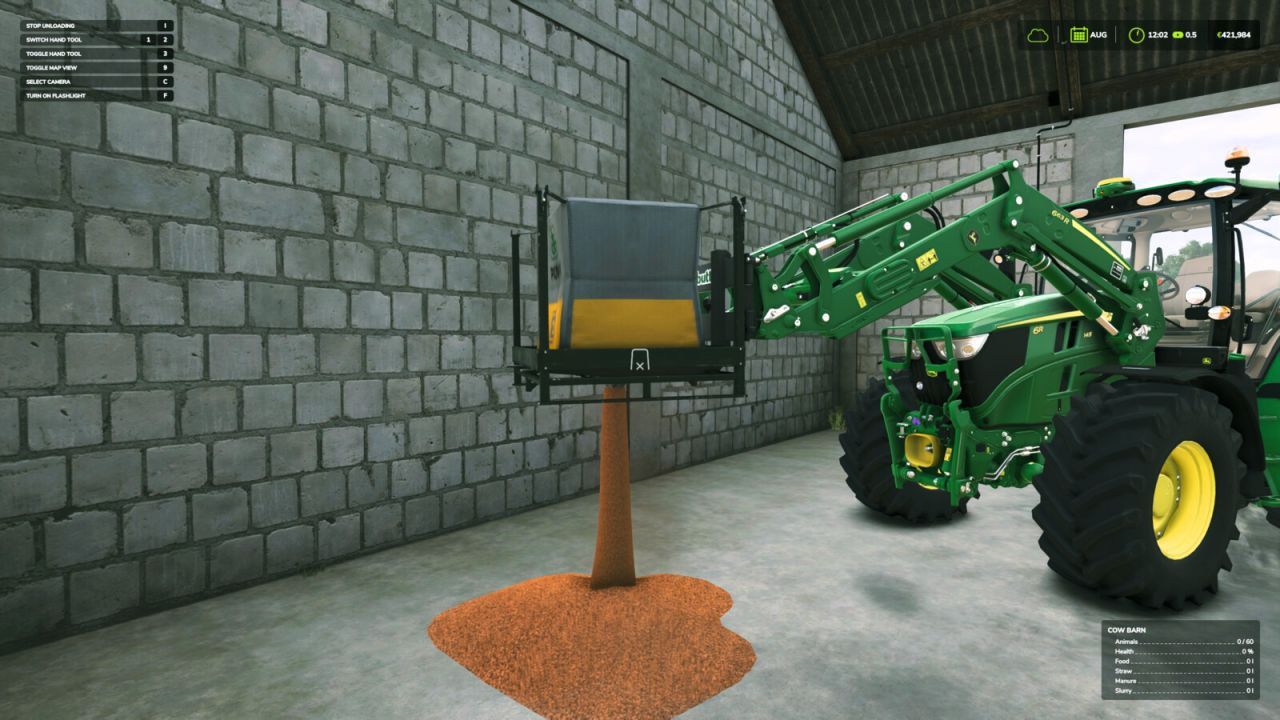 Модуль ручного розвантаження Big Bag для Farming Simulator 25