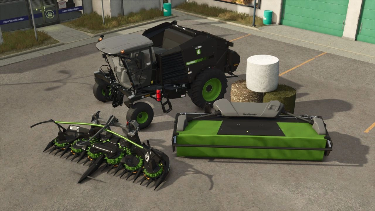 Прес-підбирач Lizard AgriFlex SPB для Farming Simulator 25