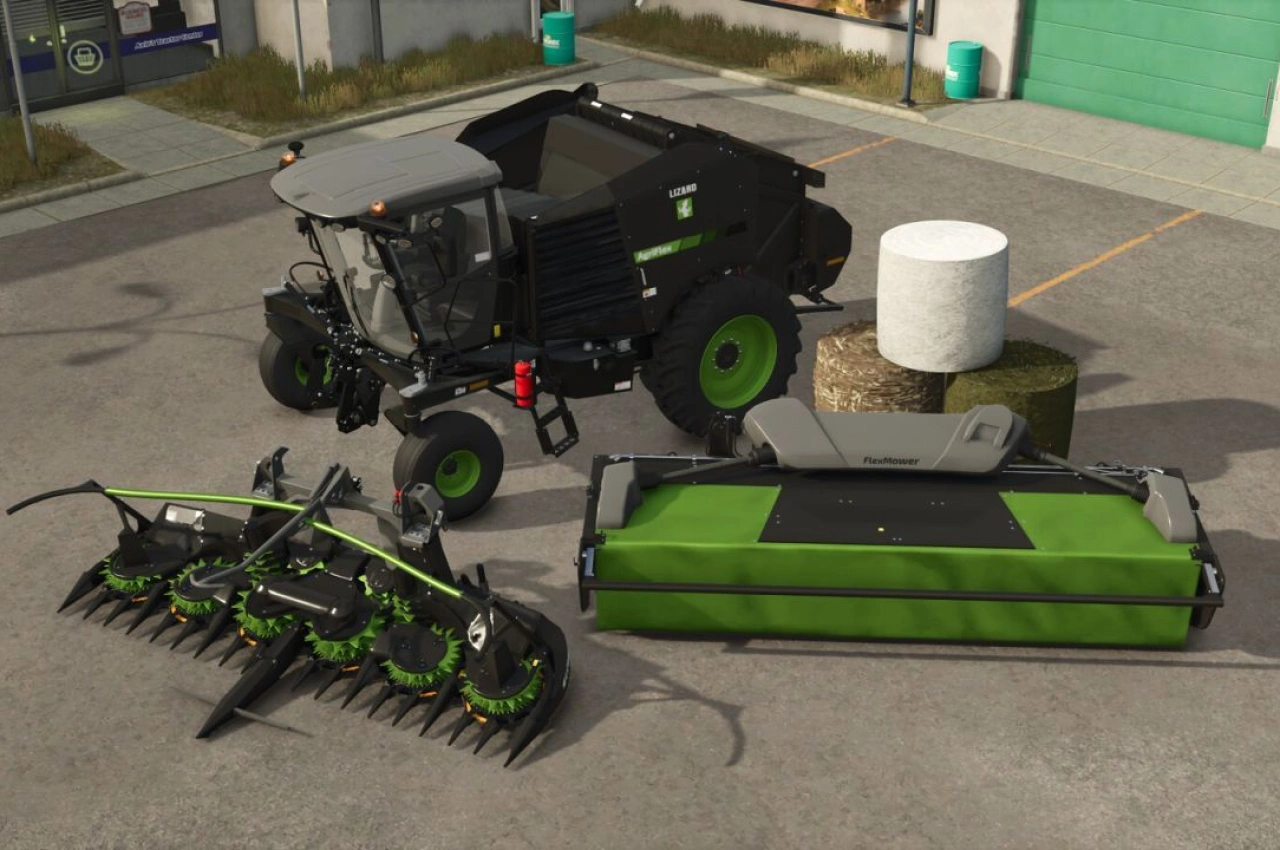 Прес-підбирач Lizard AgriFlex SPB для Farming Simulator 25