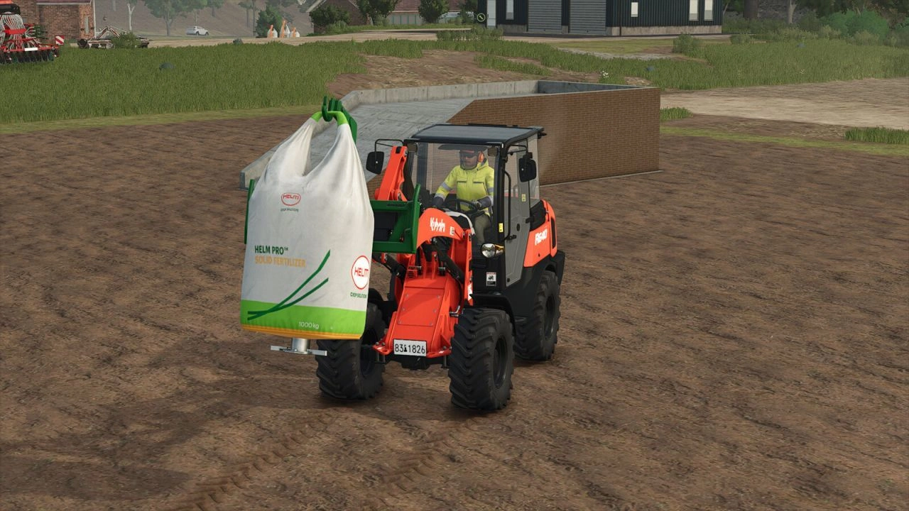 Вантажний підйомник Duevelsdorf Big Bag для Farming Simulator 25
