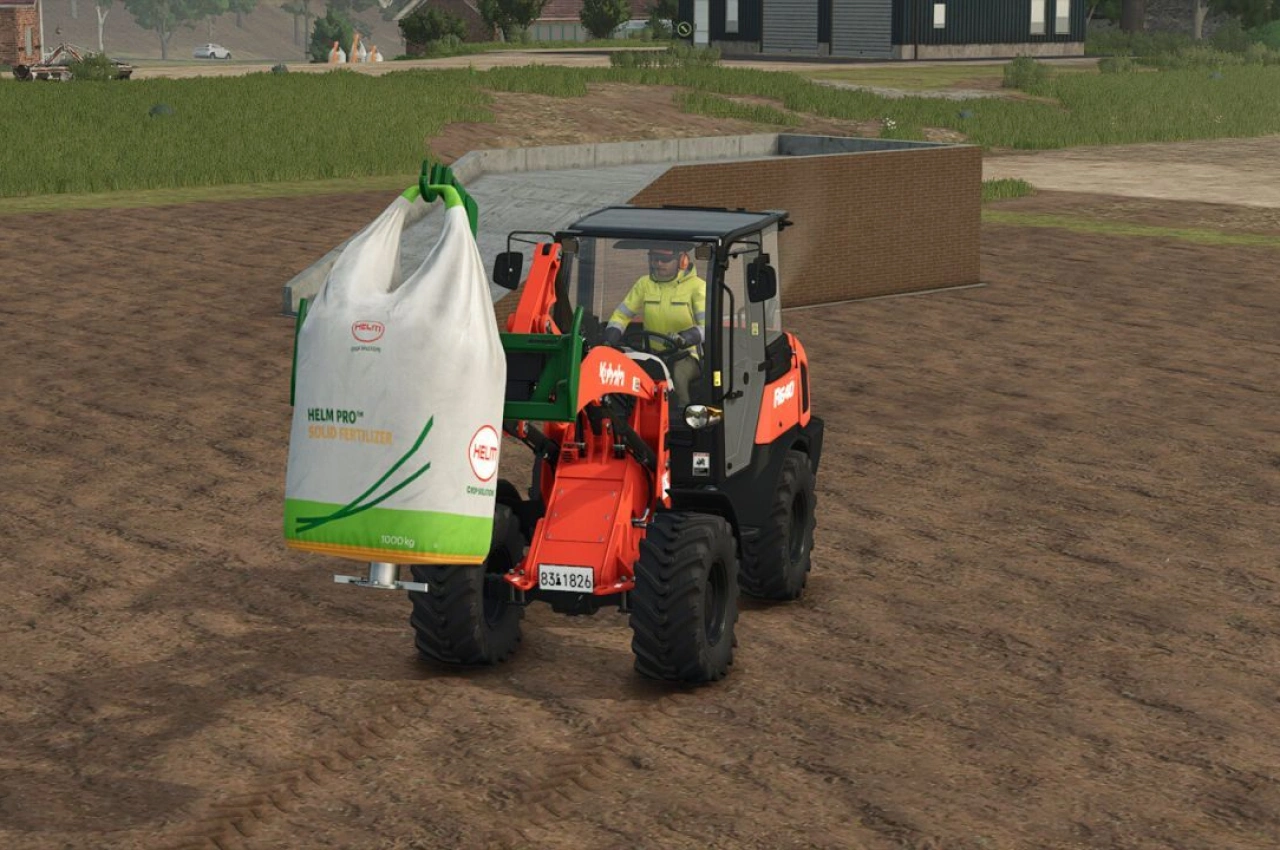 Вантажний підйомник Duevelsdorf Big Bag для Farming Simulator 25