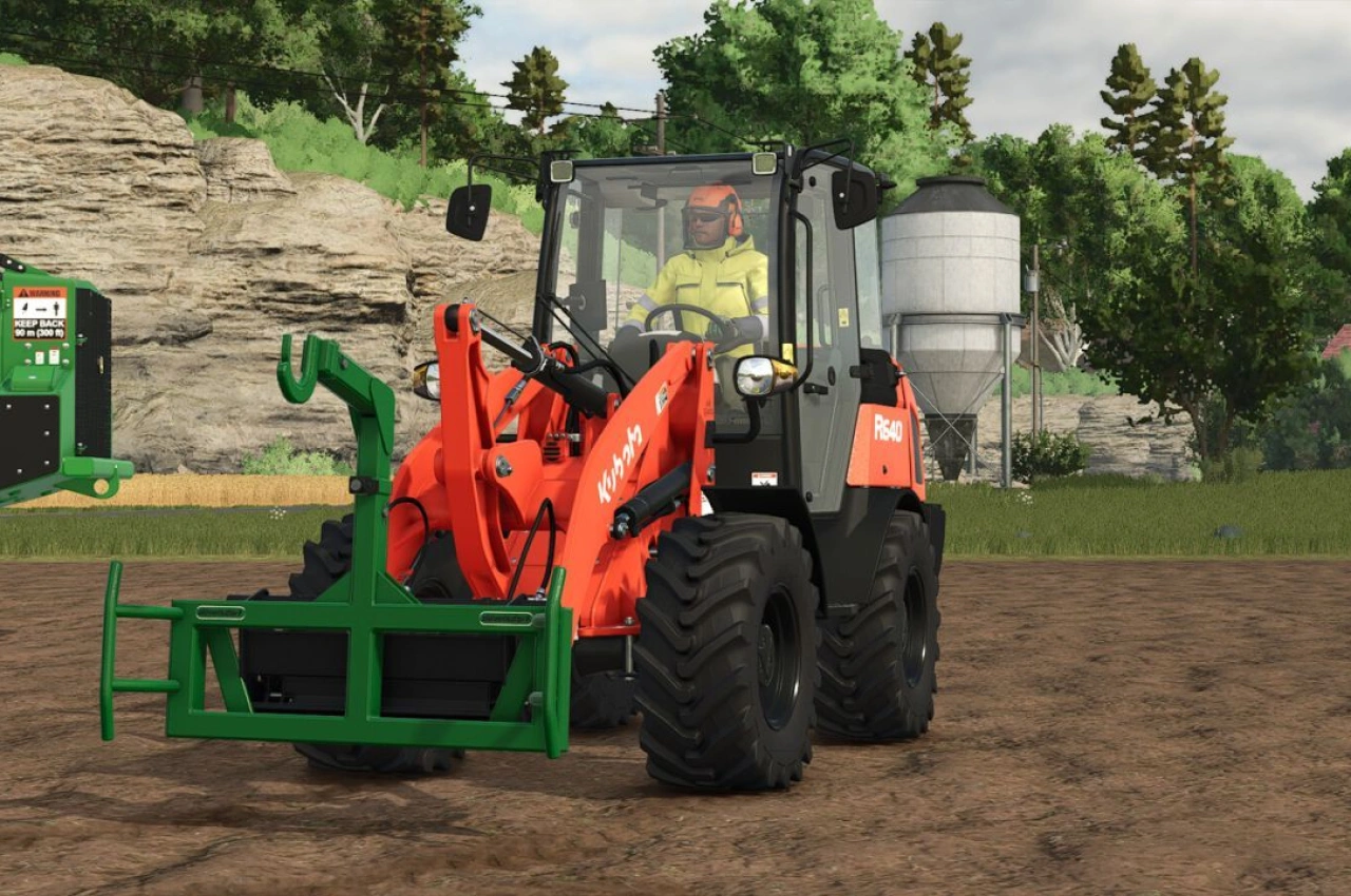 Вантажний підйомник Duevelsdorf Big Bag для Farming Simulator 25
