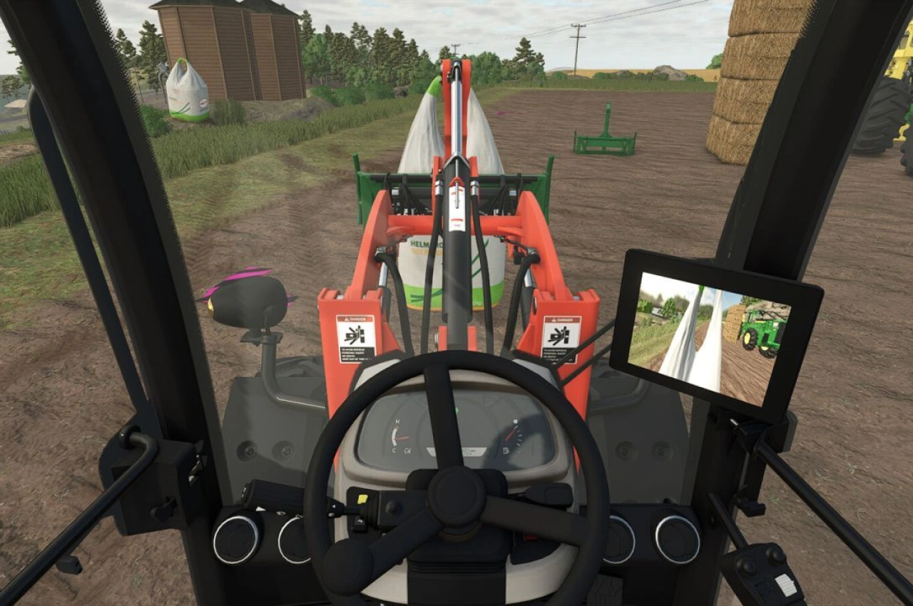 Вантажний підйомник Duevelsdorf Big Bag для Farming Simulator 25