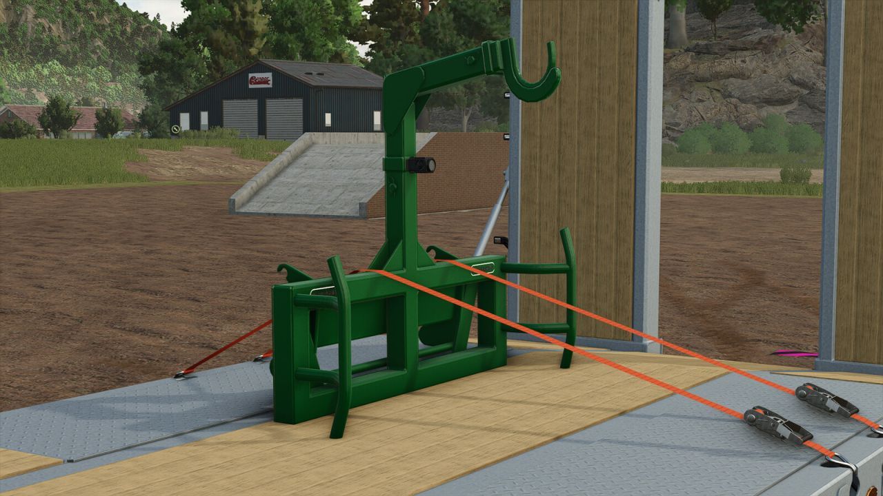 Вантажний підйомник Duevelsdorf Big Bag для Farming Simulator 25