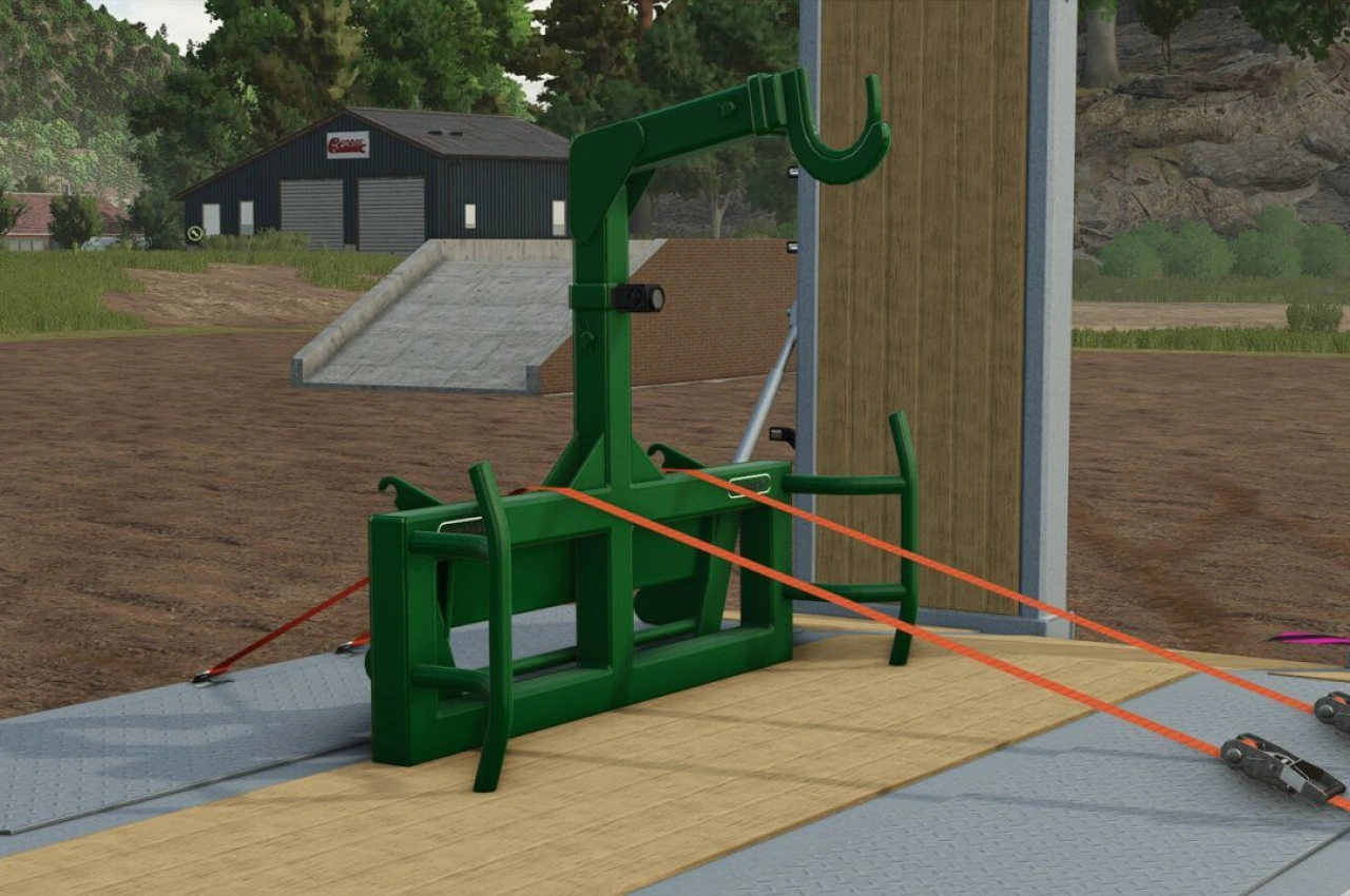 Вантажний підйомник Duevelsdorf Big Bag для Farming Simulator 25