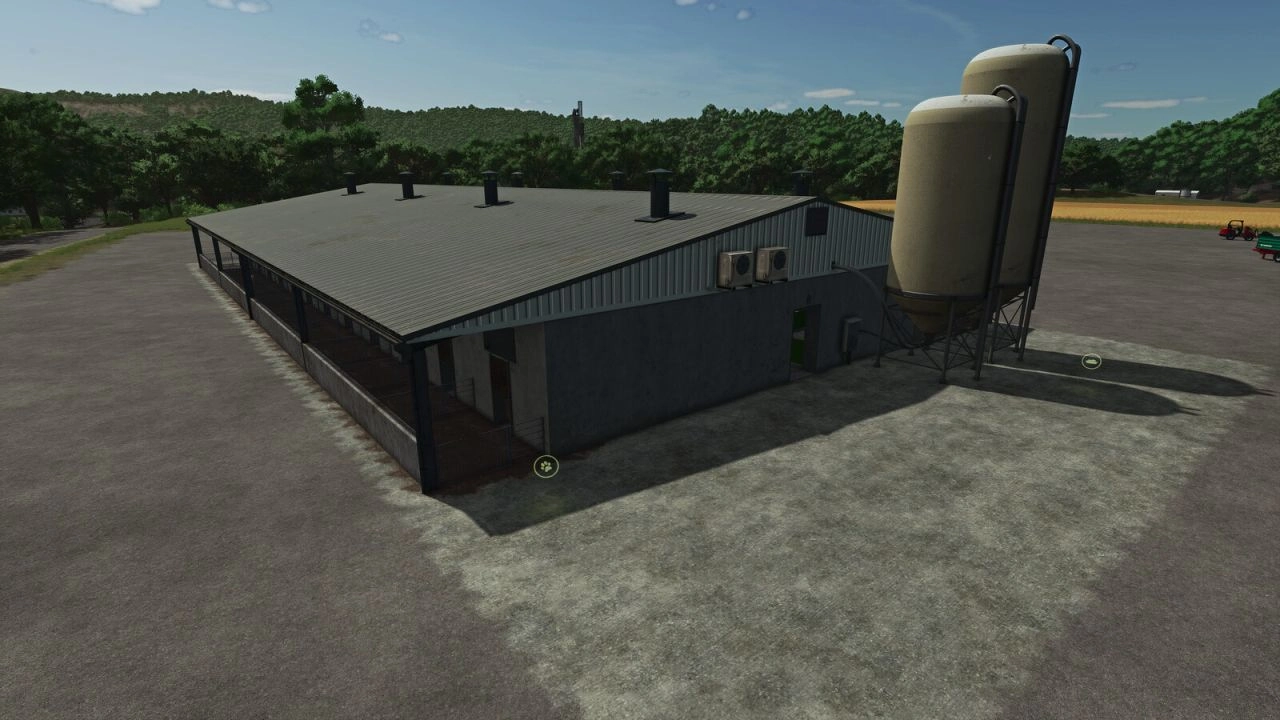 Ферма для відгодівлі свиней для Farming Simulator 25