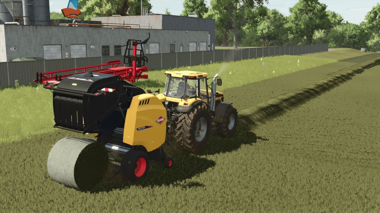 Прес-підбирач Round Balers Plus для Farming Simulator 25
